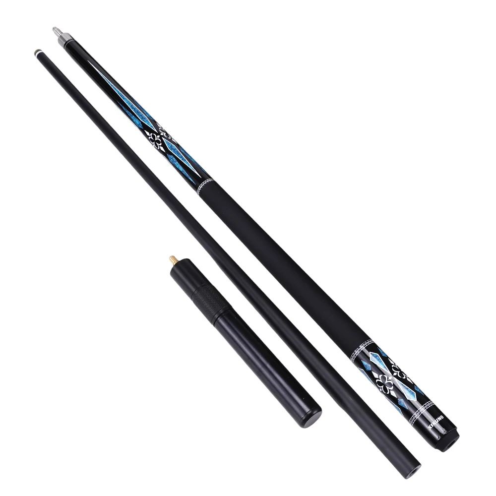 

Wholesale High Quality Fiberglass Snooker Cue 10.5mm/12.5mm Large Head 11.5mm Medium Head Cue Stick With Extender Set in Stockpr
