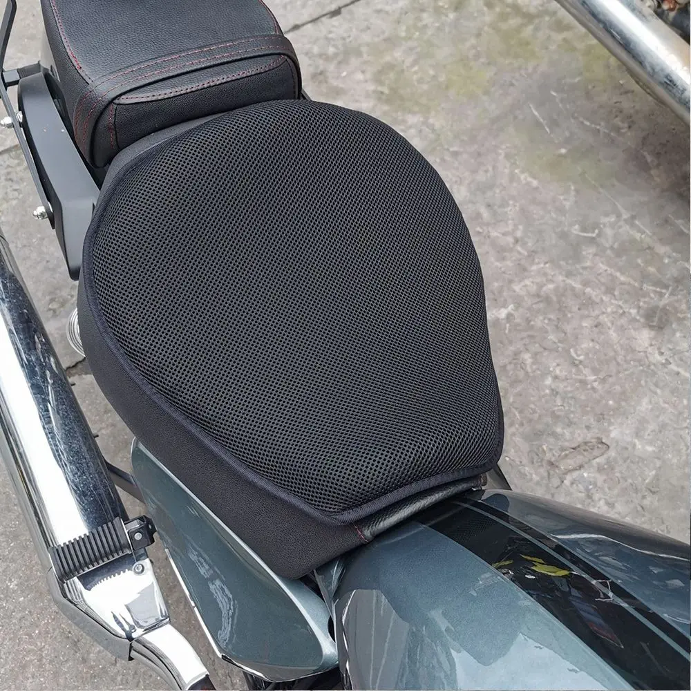 Universal 3D Comfortable Gel Honeycomb Seat Cover Motorcycle Seat Cushion Motorbike Accessories