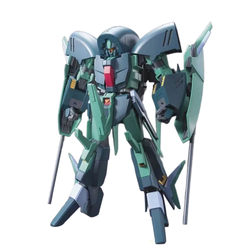 متوفر في المخزون بانداي الأصلي Gundam HGUC 141 1/144 RAS-96 Anksha تجميع نموذج جمع هدايا العيد الديكور الحلي اللعب