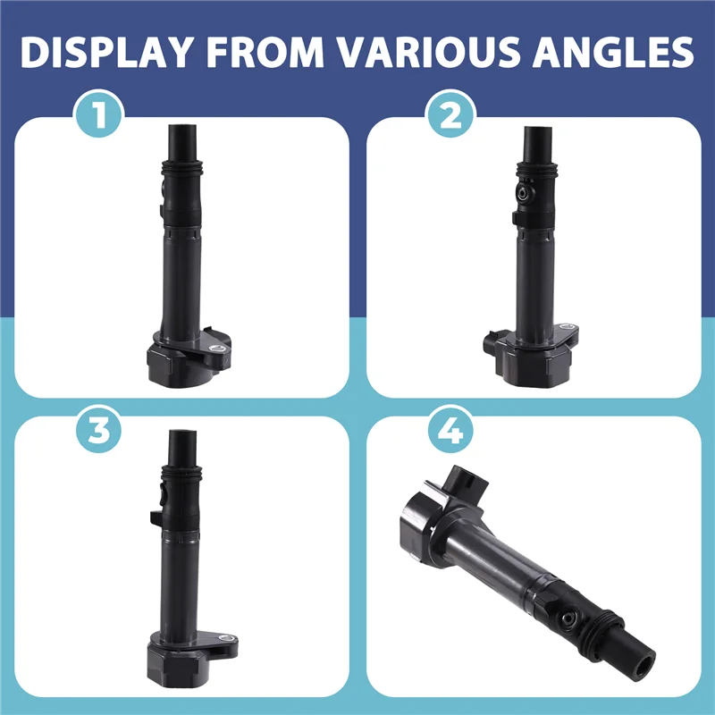 

4Pcs Ignition Coil 19070-97501 For Daihatsu Hijet 1996-2000 19070-97204 1907097501 Ignition System Car Accessories