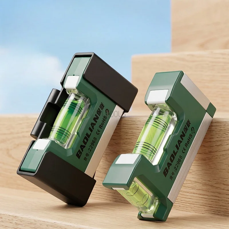 Magnetic Pocket Level Gradienter Bubble Level High Precision Aluminum Construction Leveling Measurement Tool Mini Bubble Levels