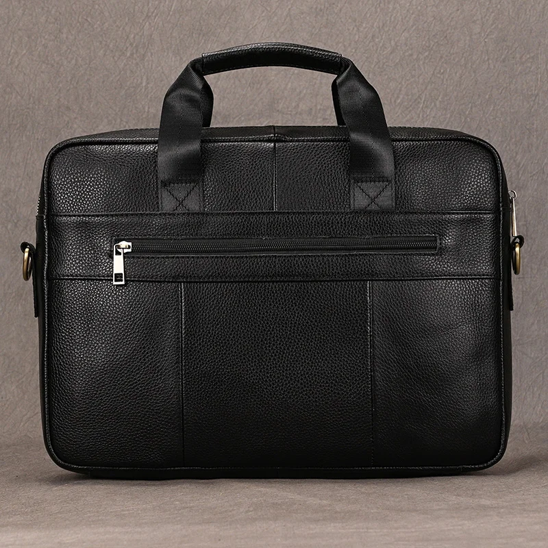 Newsbirds Leather Men Briefcase Doctor Layer Business Man Laptop Bag 15 6 pollici borse per Computer in vera pelle uomo Tote Bag maschile