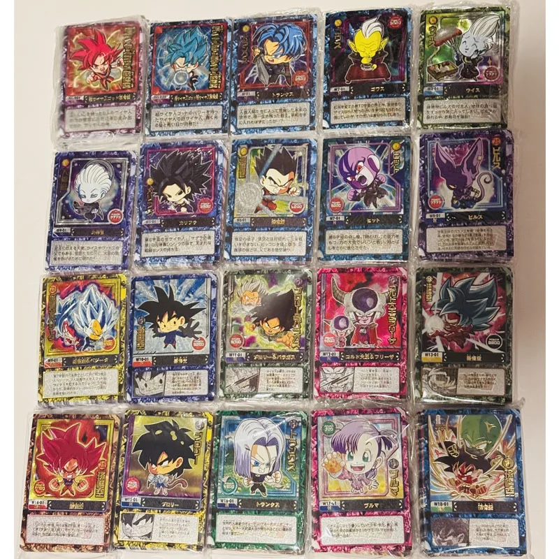 

Аниме Dragon Ball домашние флэш-карты Son Goku Vegeta IV стволы Коллекционные карты подарки на Рождество и день рождения детские игрушки