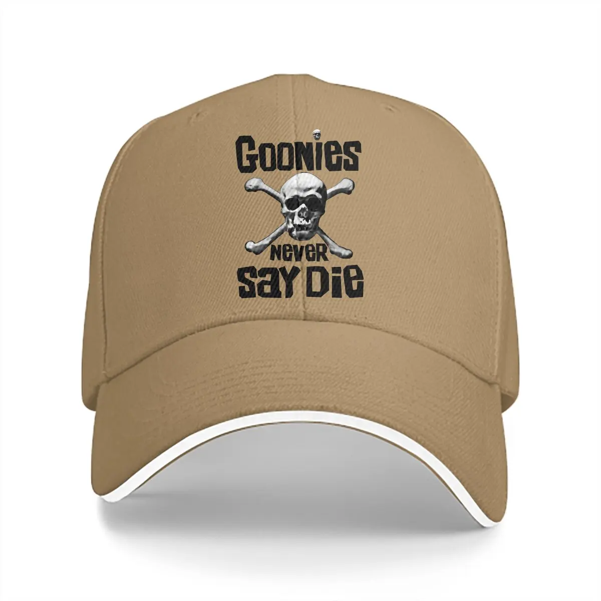 

The Goonies Multicolor Hat Peaked Unisex Cap NEVER SAY DIE Casual Visor Protection Hats