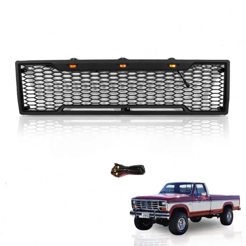

1980-1986 Pickup Accessories Parts Front Raptor Car Grille For FORD F150