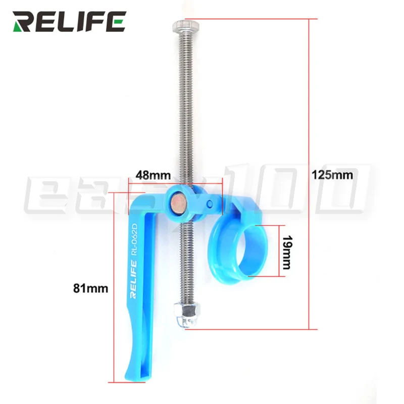 RELIFE Manual Glue Gun Needle Booster For 5-10CC Welding Oil Solder Paste Dispenser Smooth Glue Mobile Phone Repair Tools