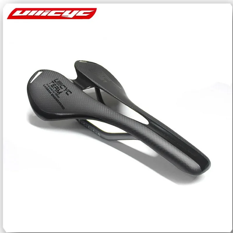 

ULLICYC Full Carbon Fibre Lightest Mountain Bike 3K Saddle Carbon Bicycle Saddle Road Carbon Front Seat Mat MTB Parts ZD150