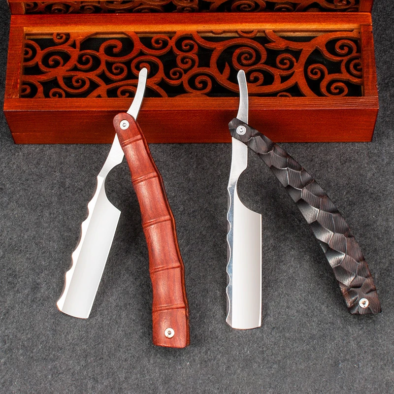 Cięcie gardła prosta maszynka do golenia profesjonalna maszynka do golenia najwyższej jakości pojedyncze ostrze prosta maszynka do golenia brody