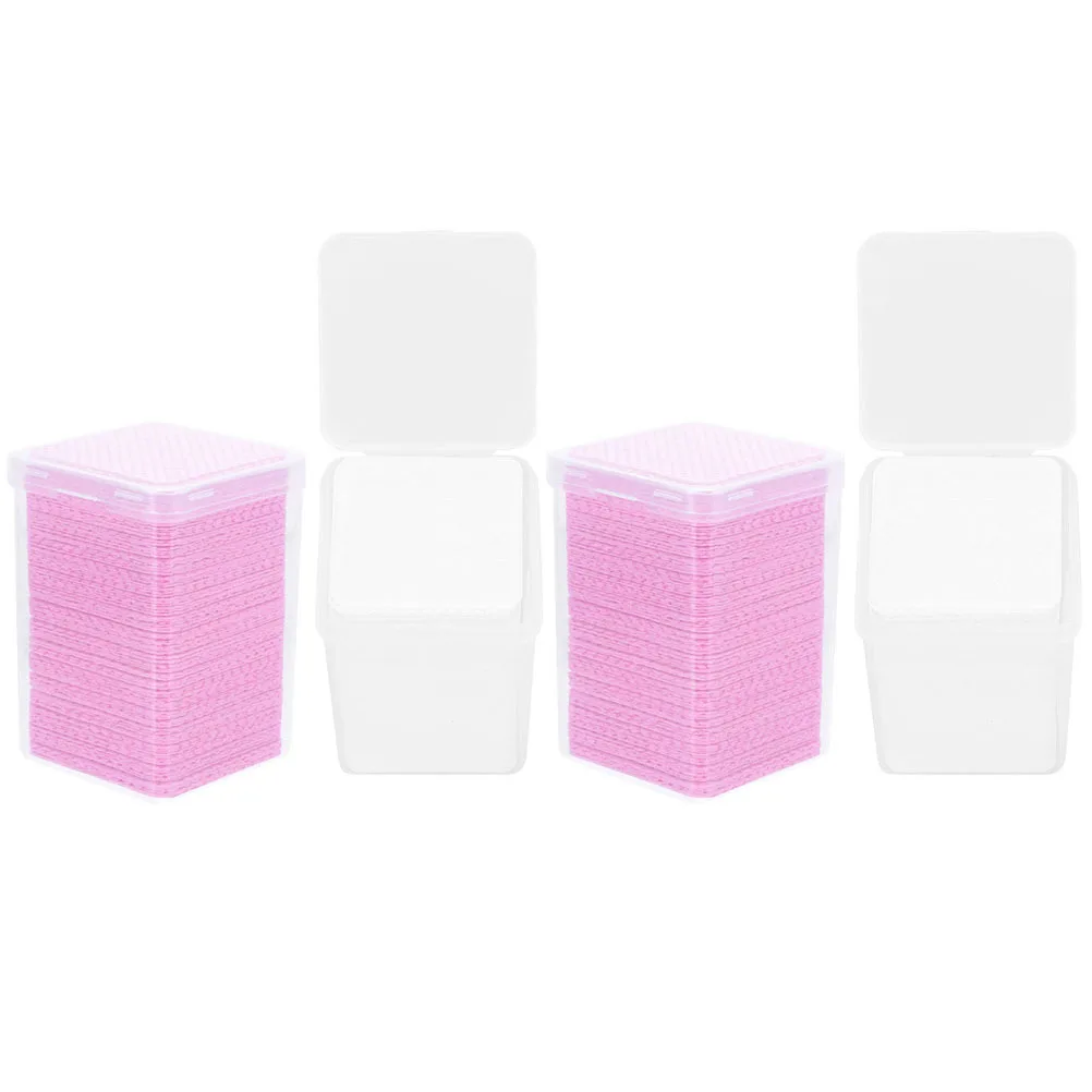 800 قطعة مسح ورقة القطن رمش مزيل الصمغ المهنية تنظيف الوسادة لزجاجة بقايا صالون توريد القطن مسح تمديد #5