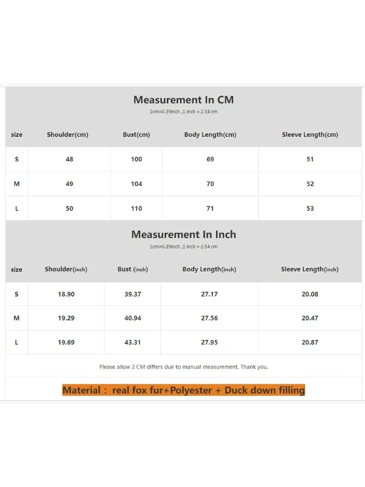 معطف نسائي أبيض مبطن موضة شتاء 2025 جاكيت ثعلب طبيعي بياقة من فرو الراكون سترات منتفخة دافئة فاخرة من الفرو الحقيقي #6