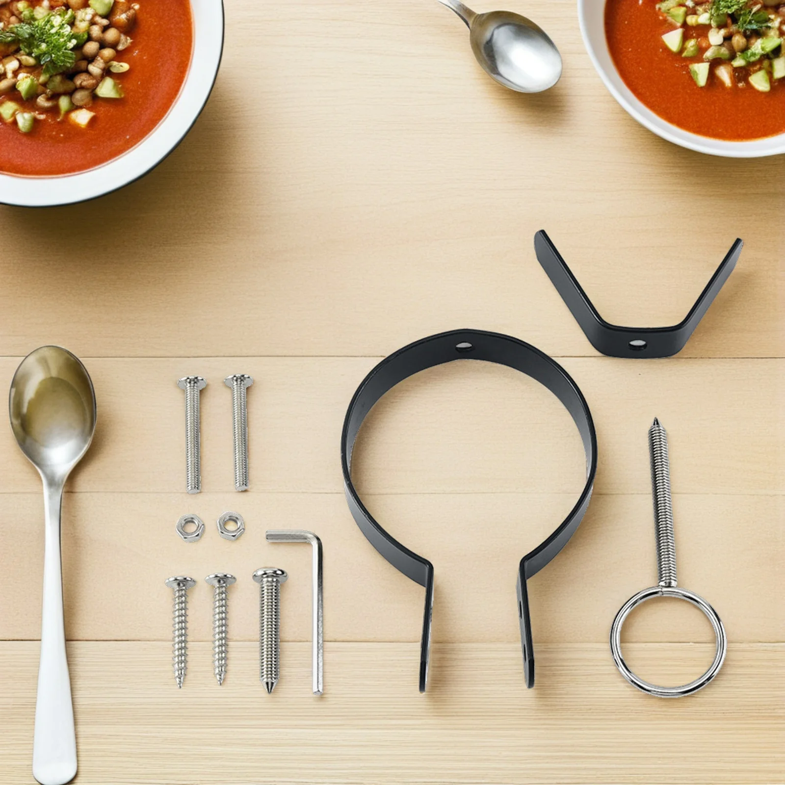 

Ham Stand Holder Rack Italian Fixing Iron Storage Restaurant Household Reusable Smooth Easy Clean Stable Firm Simple