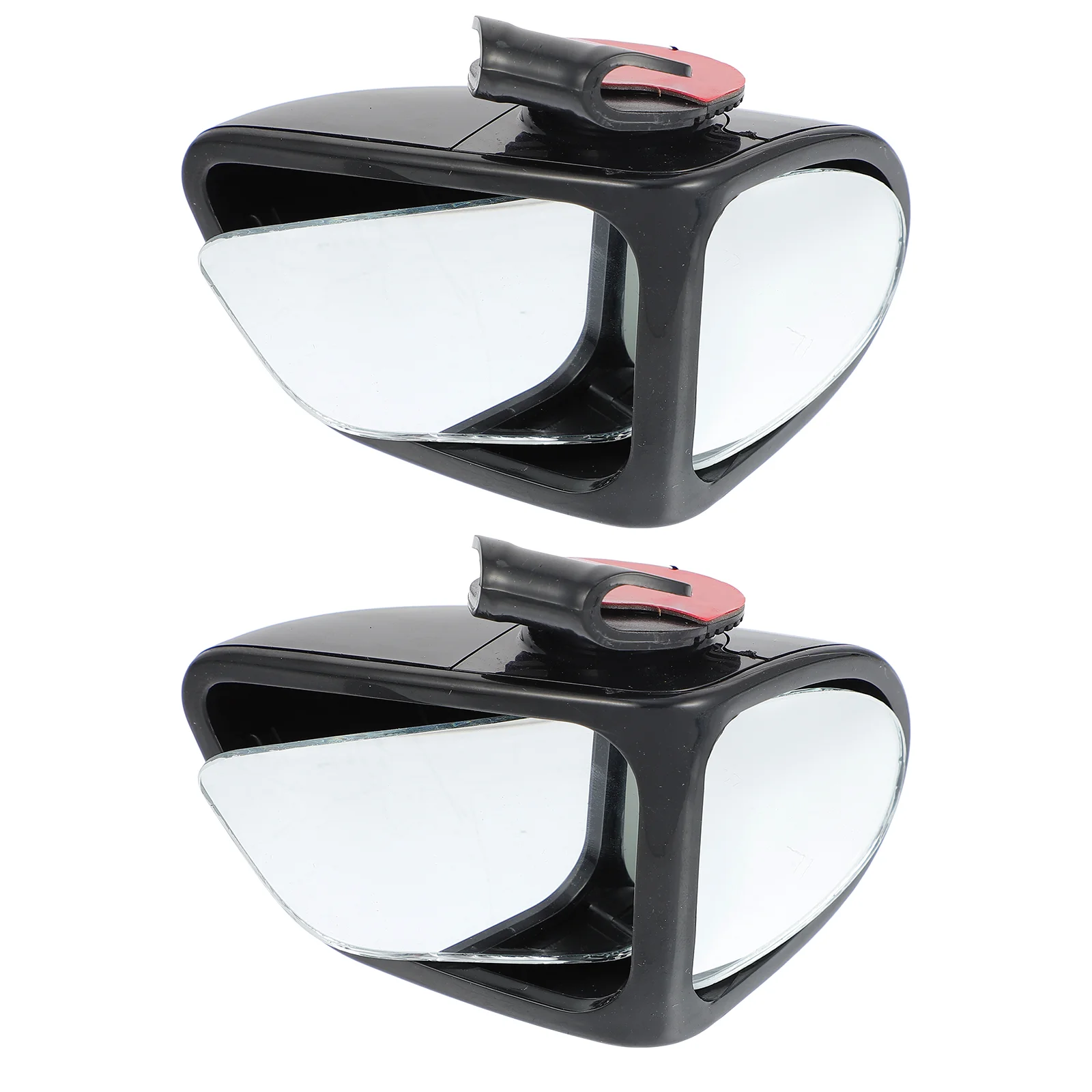 2 Pcs Auto Auxiliary Mirror Camera for Reversing Auxiliary Rear View Auto Rearview Wide Angle Vehicles