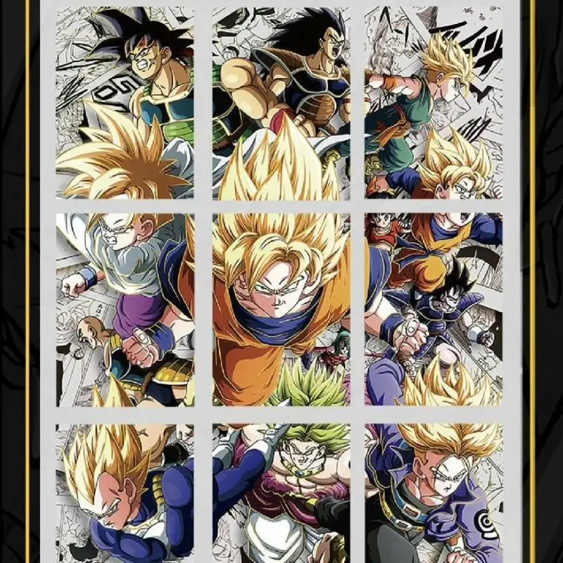 Anime Dragon Ball Son Goku Torankusu Bulma Yamcha Piccolo Majin Buu Ssr Ur Puzzle Cards New Collections Boys Birthday Gift