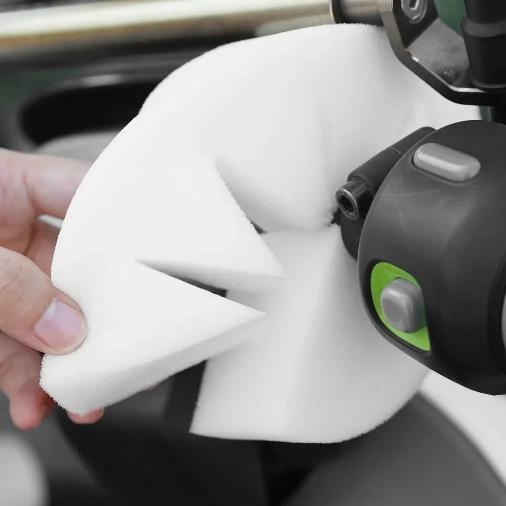 6/2 قطعة دراجة نارية موجة يندبروف القطن سميكة القطن الأساسية شتاء دافئ اصطف المقود يغطي كتل على الفور قبضة الرياح #6