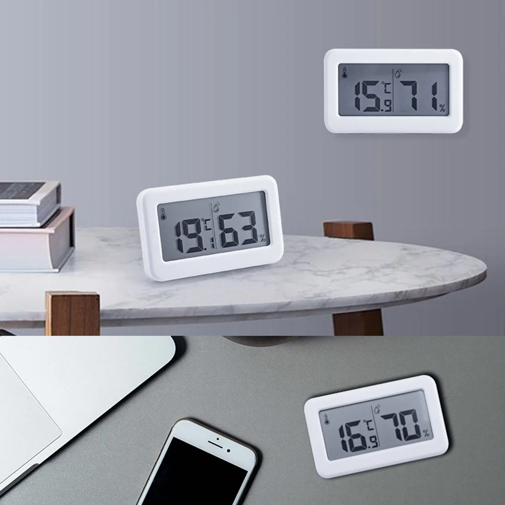 

Thermometer Hygrometer Humidity Temperature Practical Clock Digital