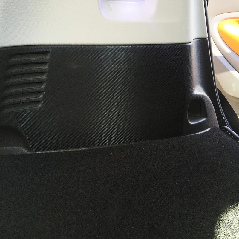 For Smart 453 Fortwo Scratch-resistant Carbon Fiber Protection Decals Car Decoration Parts Trunk Protection Stickers Car Styling