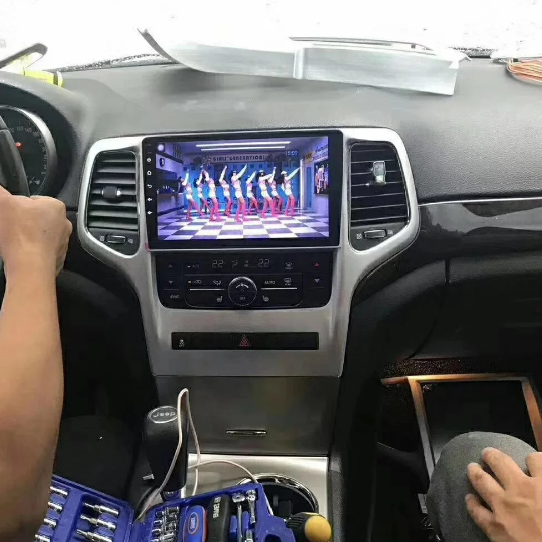 

9 Inch Android Screen For Jeep Grand Cherokee 2008-2013 Car Radio GPS Navigation Head Unit Tape Recorder Multimedia Player Stere