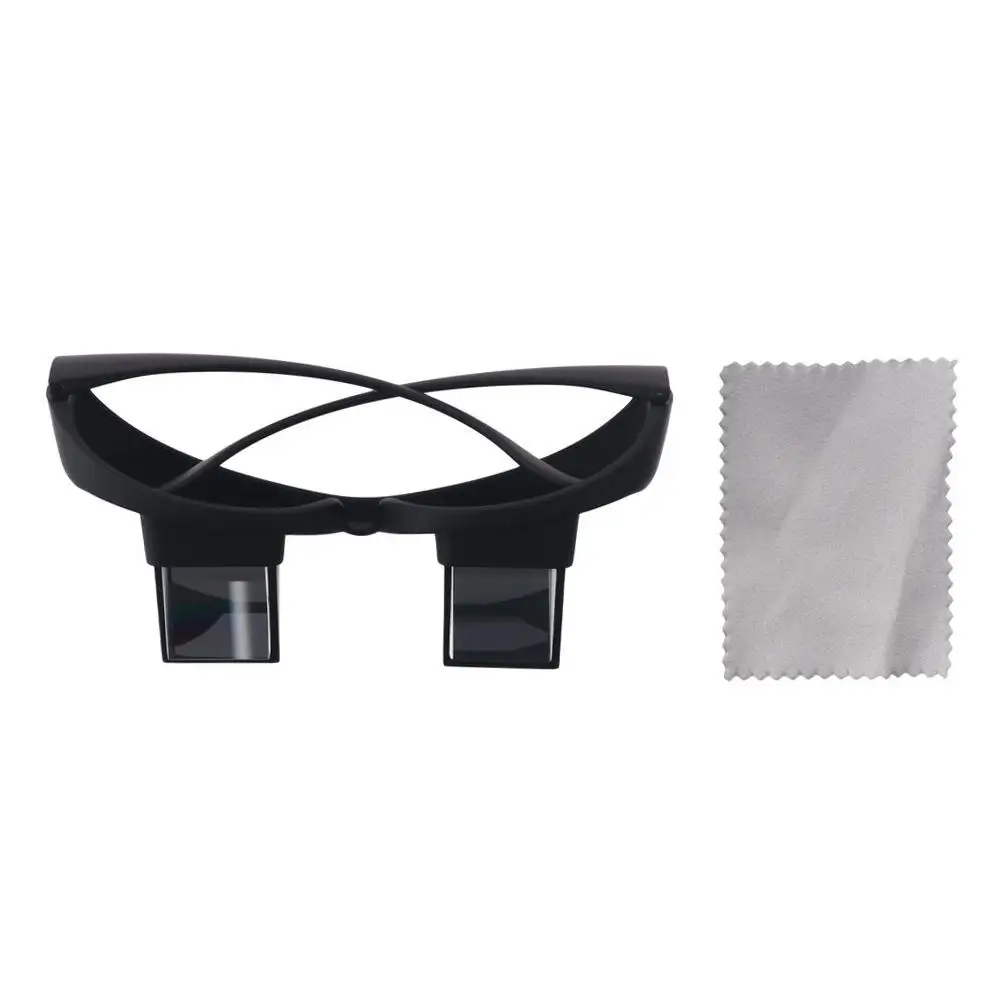 

Look Down Glasses Black Crochet Glasses Glass Plastics Horizontal High Definition Lazy Glasses Knitting Glasses For Seniors