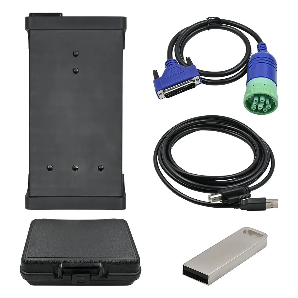 أداة تشخيص أعطال الشاحنة الثقيلة ، أويسك ، نظام كامل للمقطورة ، الحافلة ، رافعة شوكية ، حفارة ، قارئ 2 OBD ، V8.6 ، CNH DPA5 #5