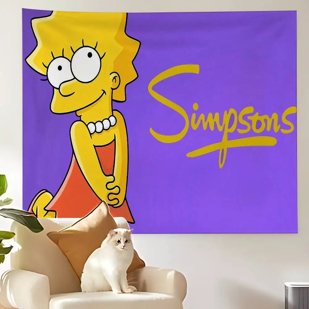 Funny S-Simpson Tapestry Customizable Tapestries Of Various Styles,wall Hangings, Celebrity Photo Printing,wall Hangings