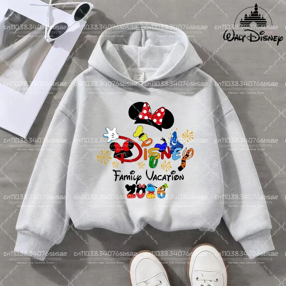 ديزني Kawaii 2026 موضة ديزني لاند رحلة عطلة الملابس كاريكاتير هوديي الأطفال أفضل الرسوم المتحركة فتاة الملابس الصبي ديزني الاطفال #6