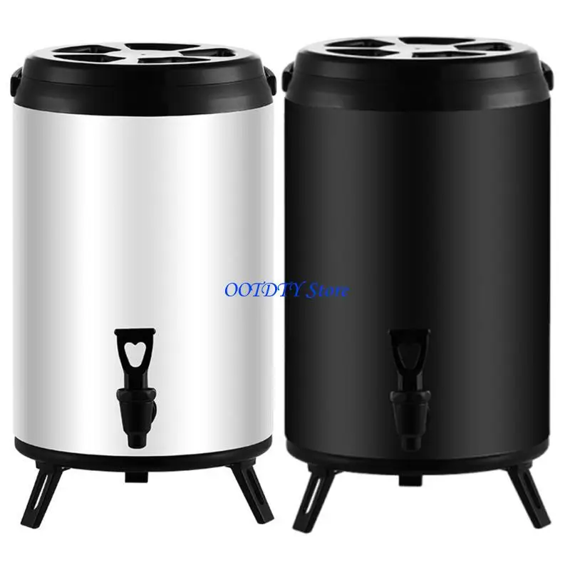 367A Large 6L Capacity Drink Storage Bucket Commercial Insulated Beverage Dispenser