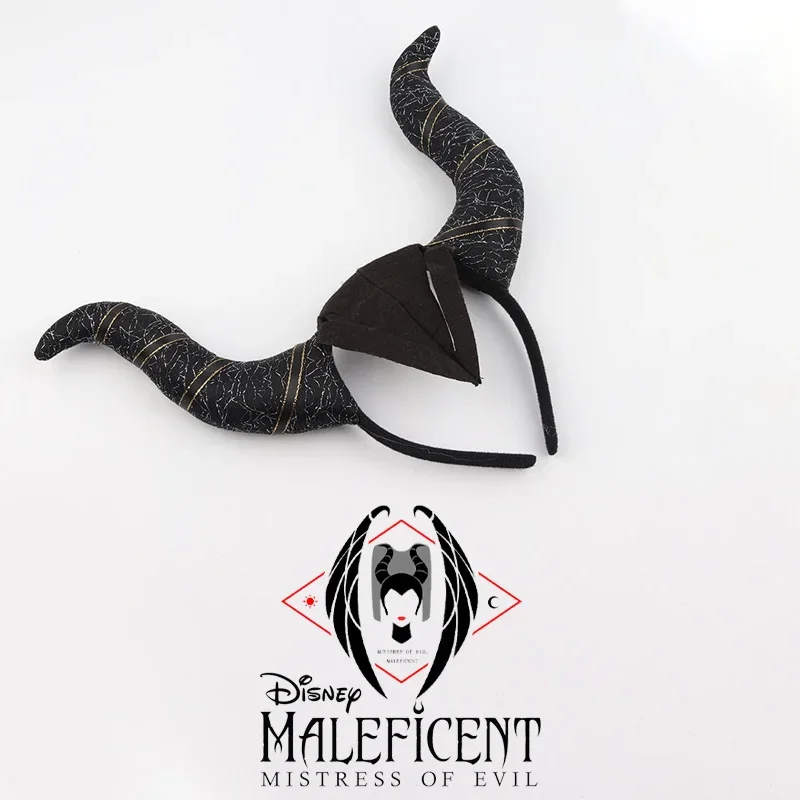 Disney Maleficent creative horns Hairbands Halloween cosplay props Women Hair Hoop Bands Headband Girls Accessories Headdress