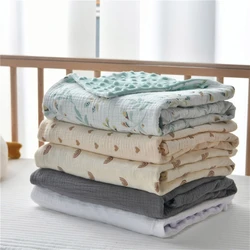 Thin Quilts Soft Receiving Blanket Baby Wrap Towel Throw Shower Gift for Infants