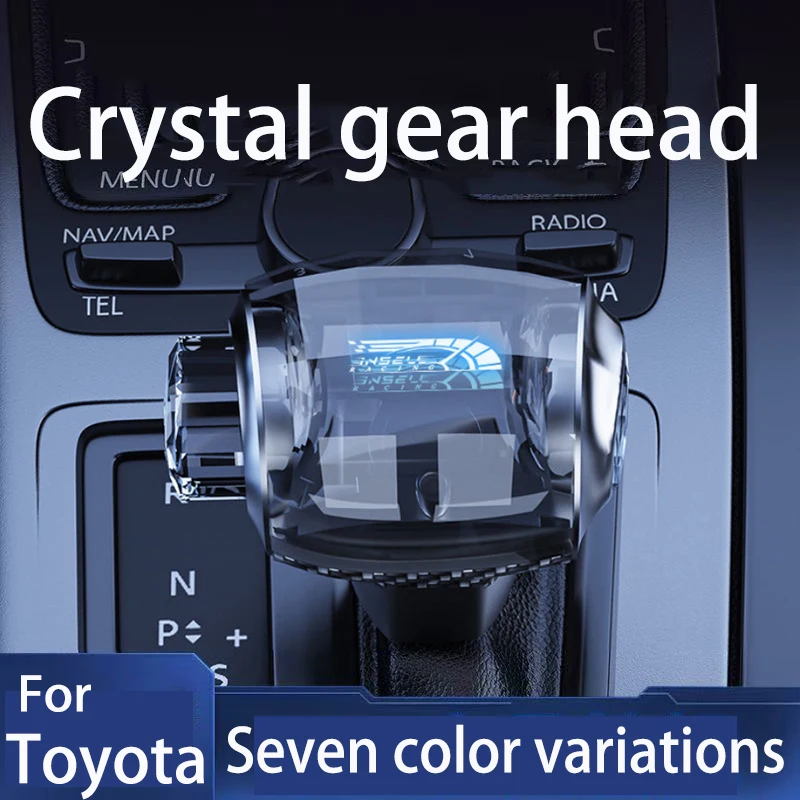 

For Infiniti EXQ QX50 D60 QX50 G-series EX FX QX70 QX Q50 Q60 QX80 JX Q70 Car LED crystal gear shift head Transmission header
