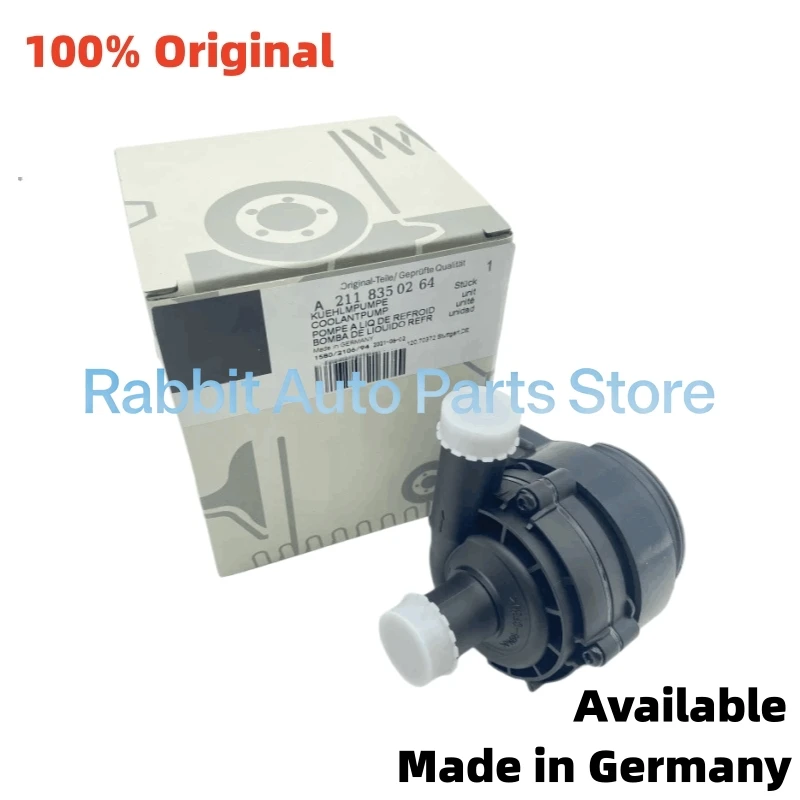Bomba de agua auxiliar del motor original A2048350364 para Mercedes-Benz Clase C C204 CLS C218 Clase E A207 C207 W212 Clase G W463