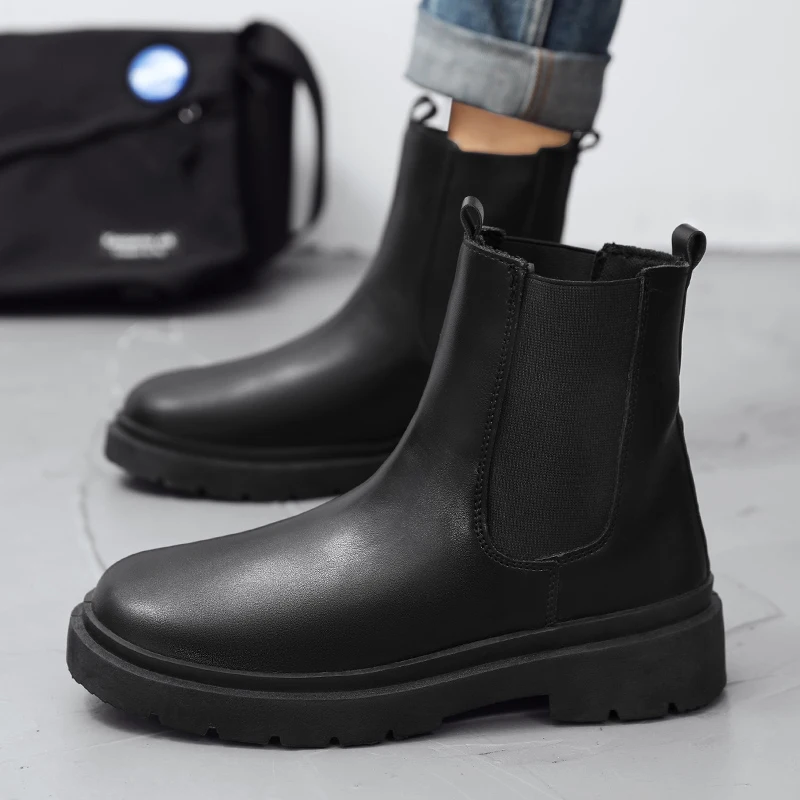 

Mens Boots Ankle Casual Winter Shoes Cowboy Combat Tactical Motorcycle Chelsea Outdoor Leather Hiking Work Luxury Designer