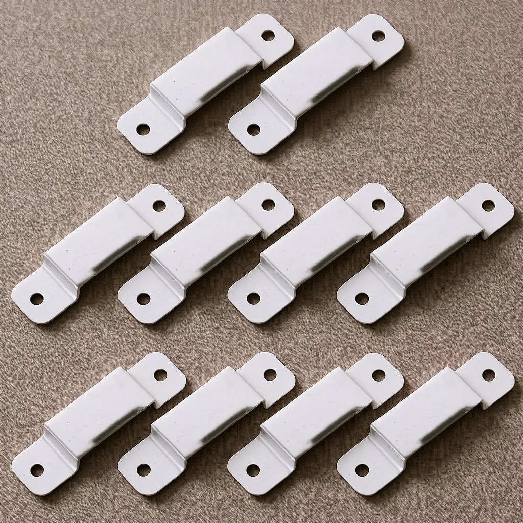 10pcs Tape Measure Holder Clip Wall Belt Mount Compact Lightweight Tool Belt Holder Fast Access Durable Metal Mount Replacement