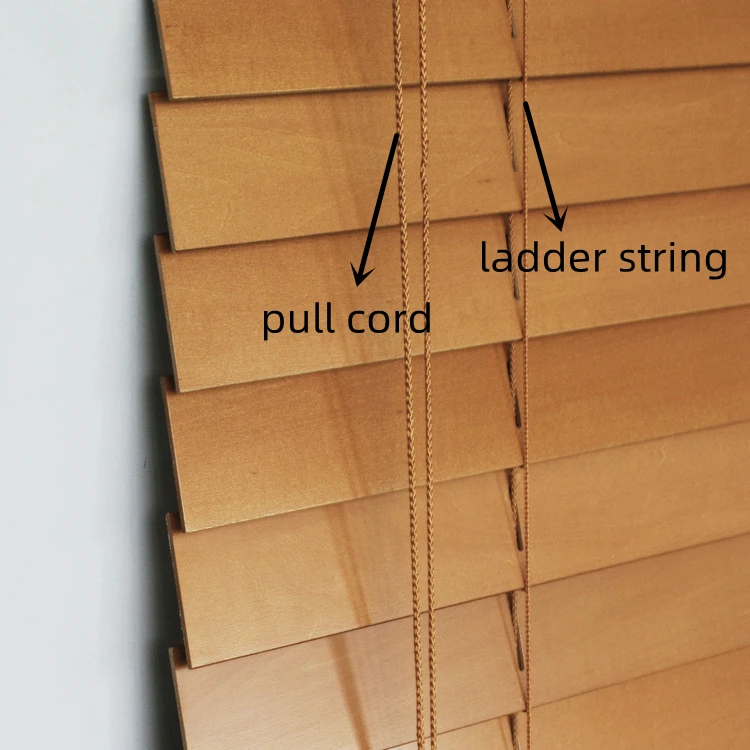 2mm Pull Cord For 50mm  Wooden Venetian Blinds Timber Blinds Cord Window Blinds Accessories