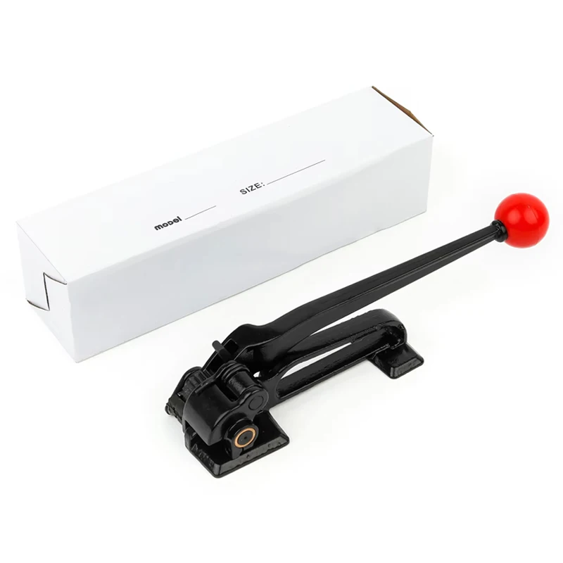 S290 Steel Tensioner Iron Belt Clamp Handheld Wooden Box Tightening Cordless Set Steel Strapping Cutter