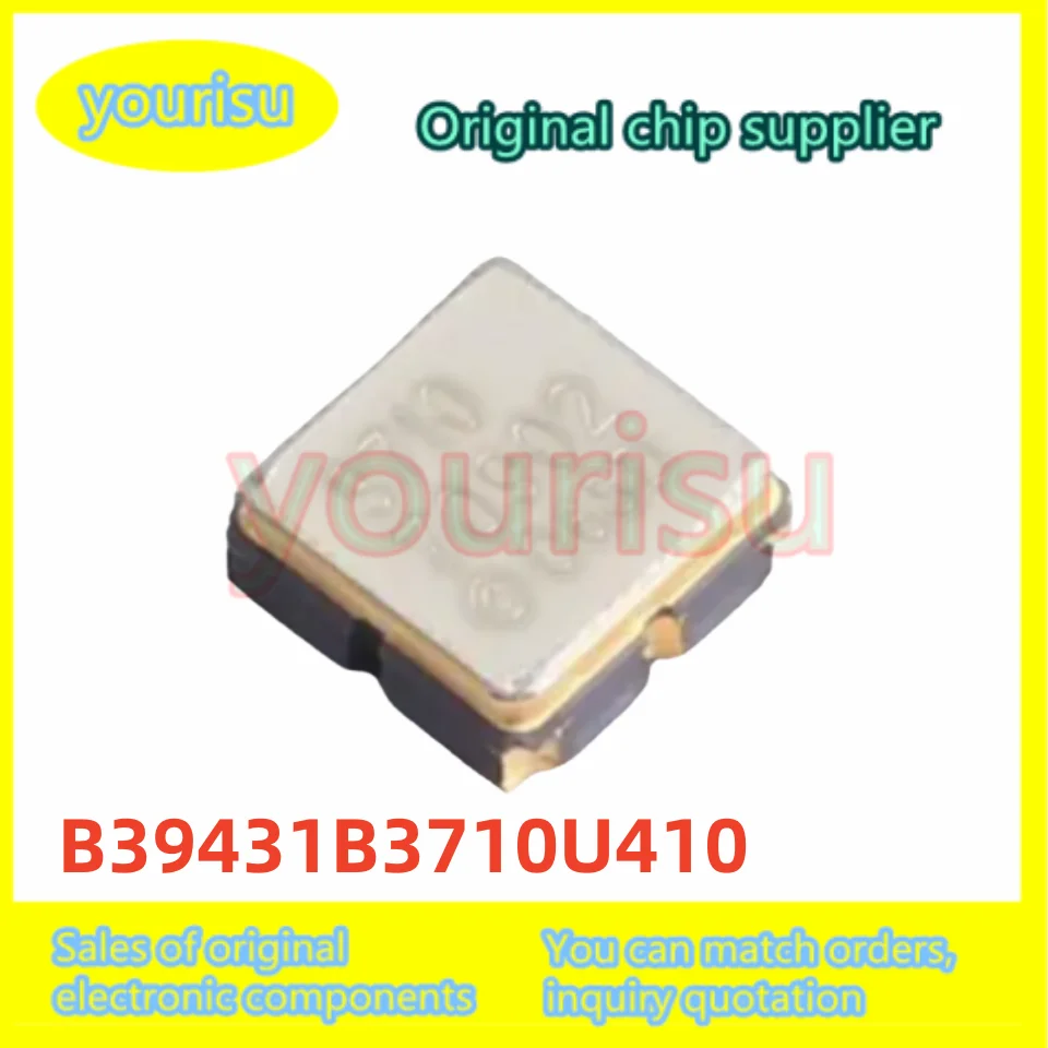5Pcs/Lot New original B39431B3710U410 B39431-B3710-U410 39431B3710U SMD-6P surface acoustic wave filter