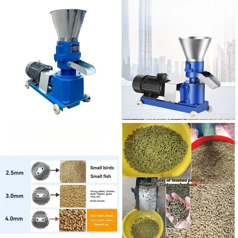 High Productivity Feed Pellet Machine Animal Feed Processing Equipment Pelletizing Machinery