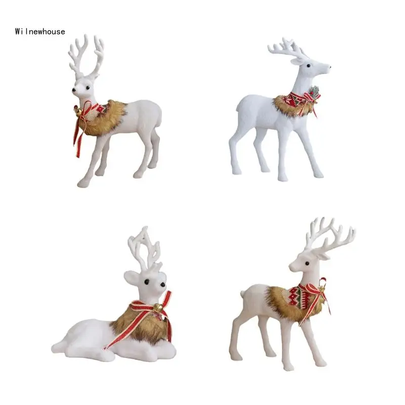 

Realistic Christmas Reindeer Display Ornament Perfect For Holiday Decorations Dropship