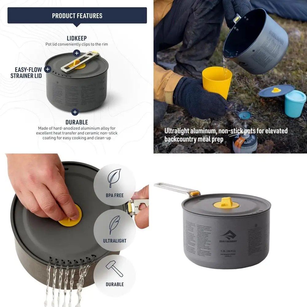 

Ультралегкая походная посуда для приготовления пищи на природе