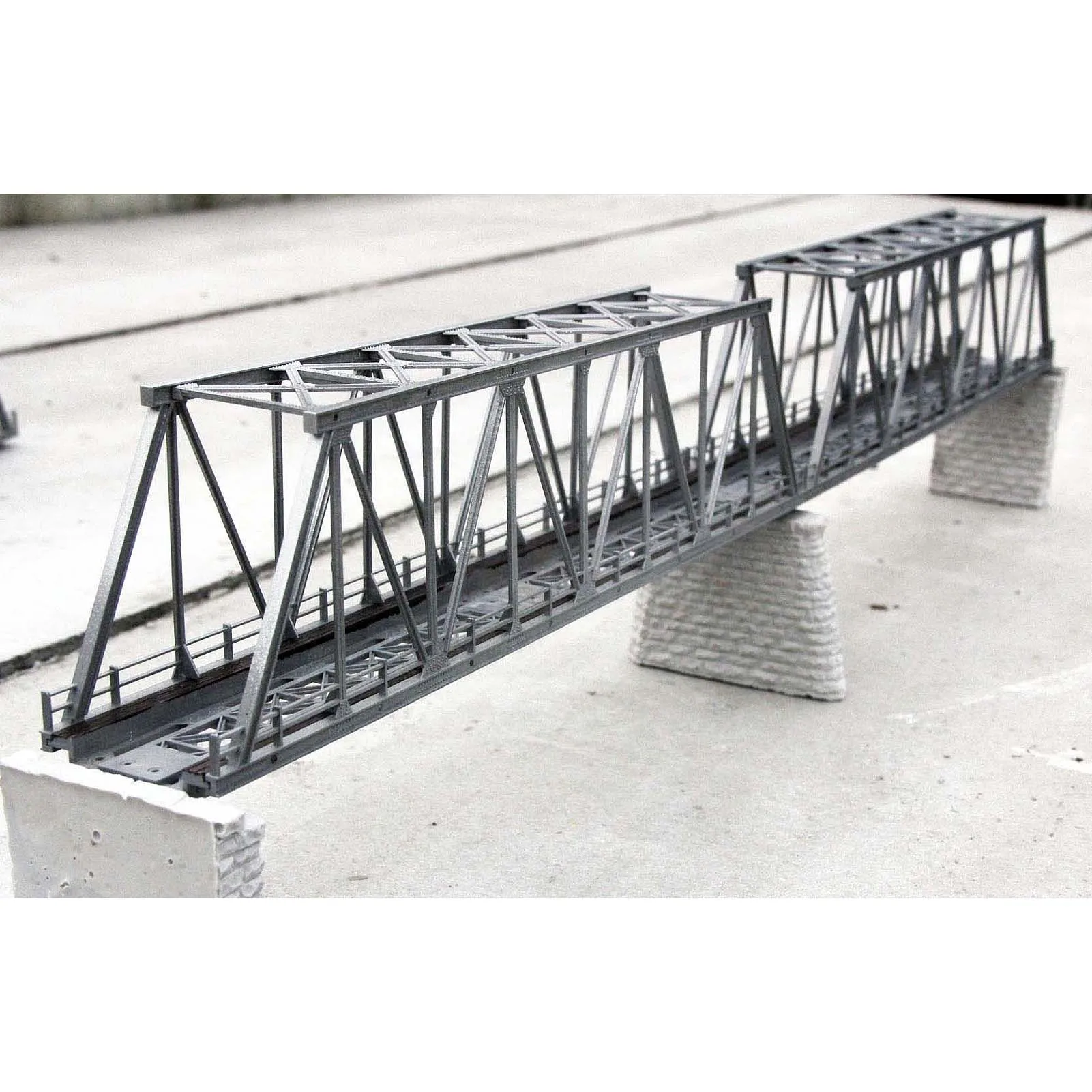 Evemodel HO Scale Model Truss Bridge Kit for Model Track Model Trains QL009