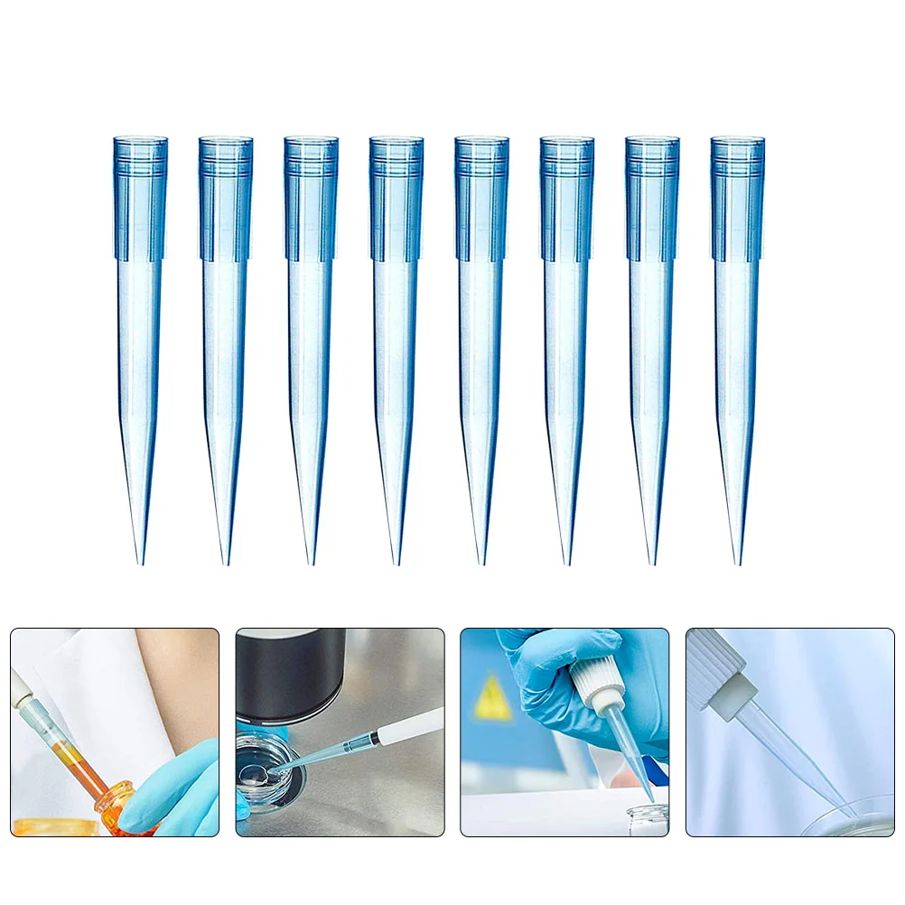 

500 Pcs Pipetting Sucker Pipette Scientific Tips for Experiment Standard Plastic Clear Pipettor Liquid