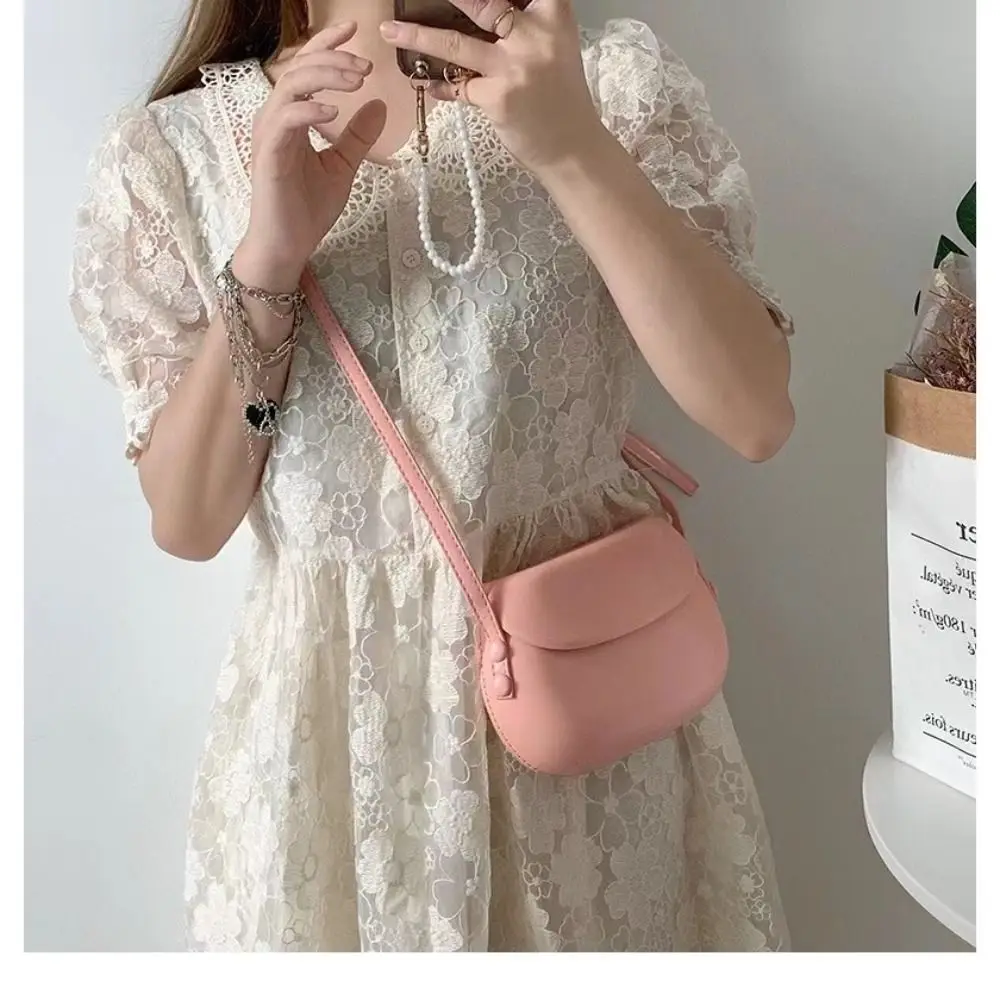 Einfache Glänzende Leder-Umhängetasche für Damen, Bonbonfarbene Klapphandtasche, Lässige Umhängetasche, Luxuriöse Geldbörse, Satteltasche, Schultertasche – Detail 8