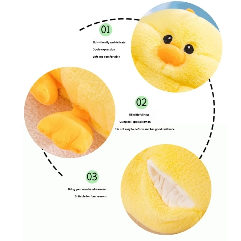 12PD Reversible Plushie Blanket And Pillow Set Cartoon Hamster Pattern Easy To Clean