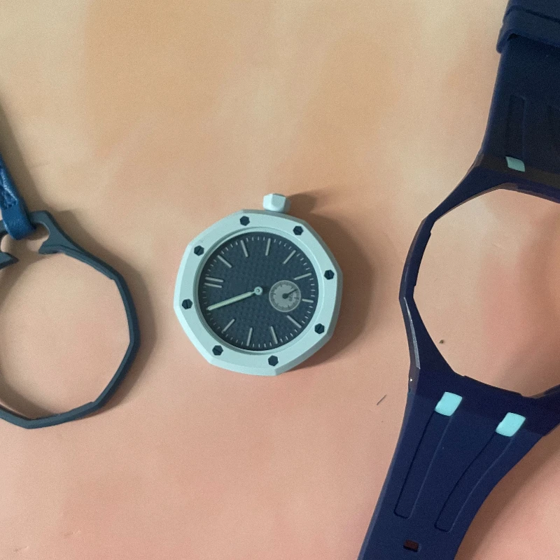 Montres à quartz pour hommes avec boîtier octogonal, élégantes et tendance, disponibles en plusieurs couleurs pour femmes, deux façons de les porter, amovibles, en stock