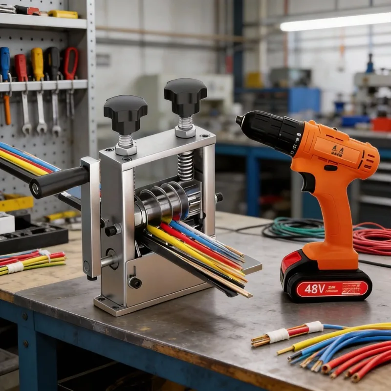 

Автоматический станок для зачистки пористой проволоки, высокоэффективный инструмент для снятия изоляции с медных кабелей