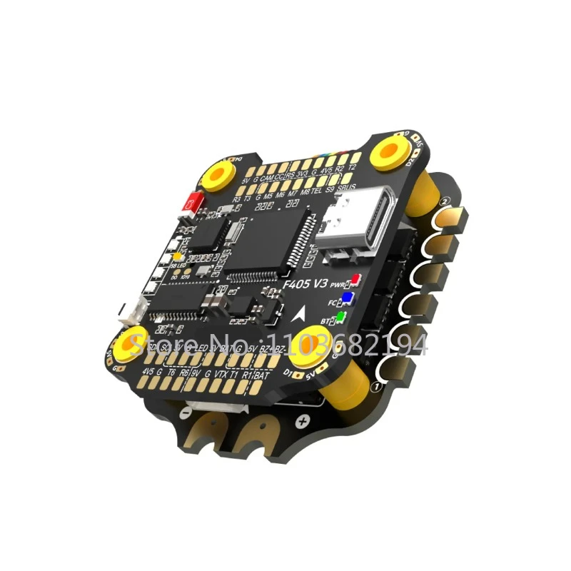 F405 V3 3-6S 30X30mm FPV Stack BMI270 F405 Flight Controller BLHELIS 50A 4in1 ESC for FPV Freestyle Drones DIY Parts