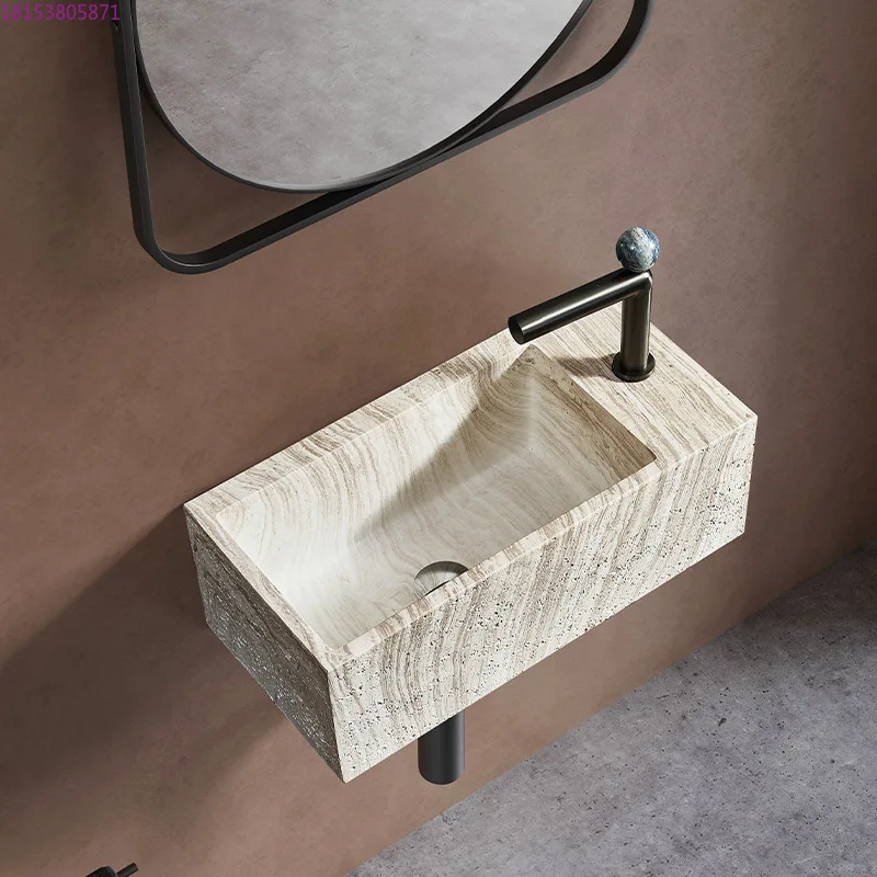 

Тип блока, бытовой настенный умывальник из искусственного камня, подвесная раковина