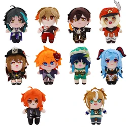 20cm Creative Genshin Impact Plush Game Peripherals Cotton Doll School Bag Pendant Girlfriend Keychain Car Decoration Gift Toy