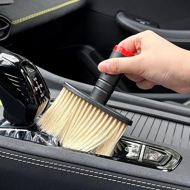 Car Wash Brush Dust Remover Car Air Conditioner Outlet Dust Removal Brush Soft Bristles Brushes for Car Cleaning Tools