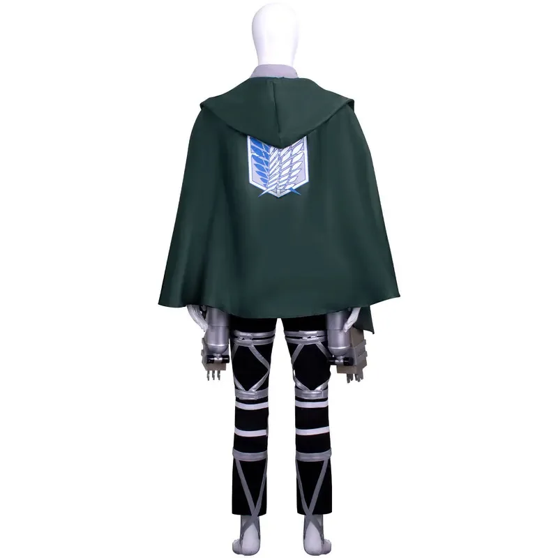 

CyAnime Titan Cosplay Costume Final Season Jean Kirstein Levi Mikasa Ackerman Armin Connie Hange Only Costume without prop