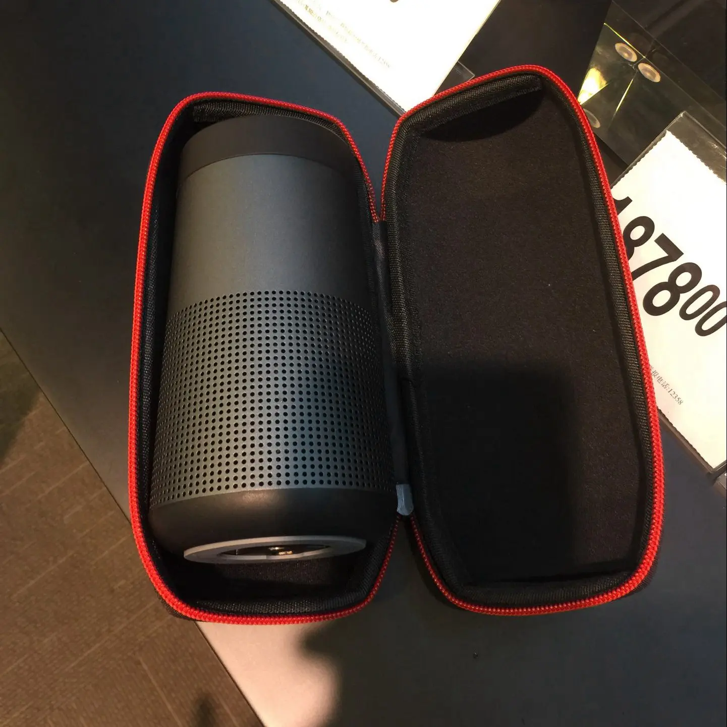 ABZZ-funda de viaje portátil, funda para altavoz Bose Soundlink Revolve